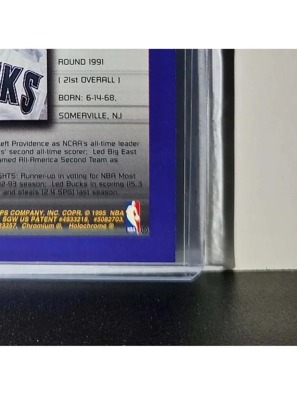 Eric Murdock 1994-95 Topps Finest #227 Collegiate Best
